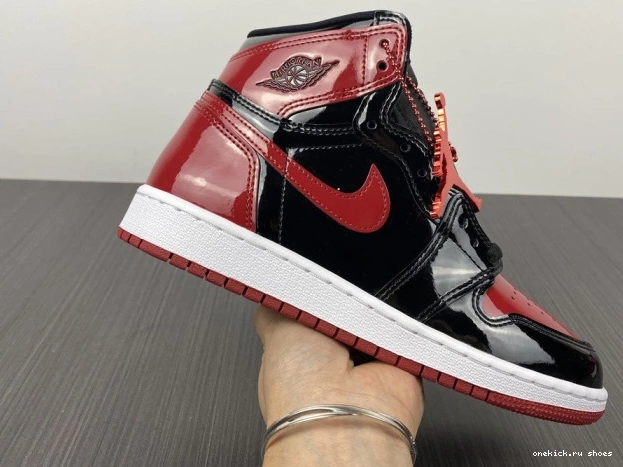 Rep Bred Patent 1 Air High 555088-063 OG Jordan 0530